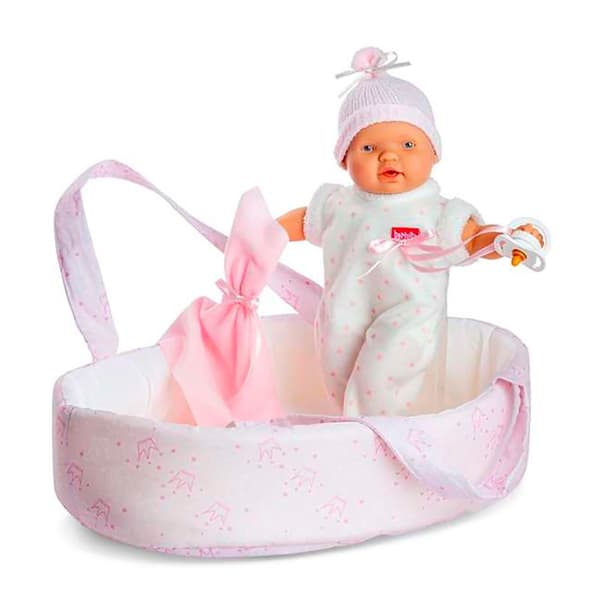 Berjuan Jeg Græd I Canast Rosa Med En Mekanisme. Græder. Hvis Du Tager Sutten Af 28 Cm Rosa