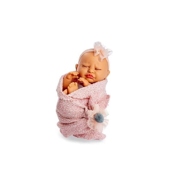 Berjuan Pink Uldtoquilla Med Specielle Lys Og Lyde Poppy Dolls 38 Cm Dukke Rosa
