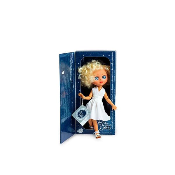 Berjuan Dukke The Bigger Luxury Dolls Marilyn 35 Cm Blå