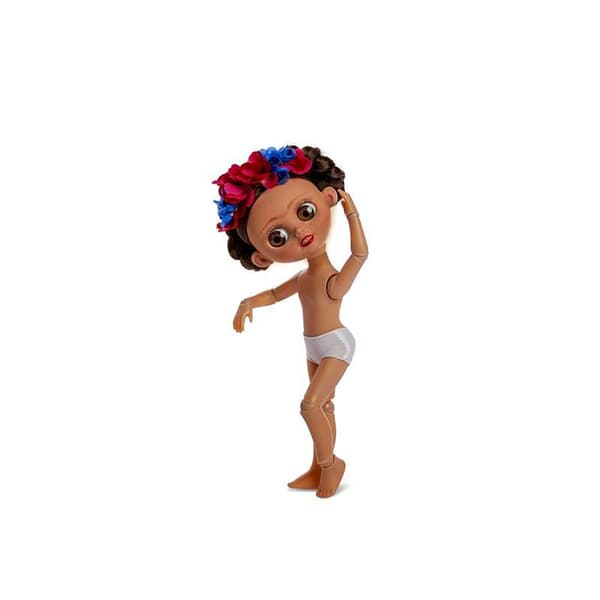Berjuan Dukke The Bigger Luxury Frida 35 Cm Flerfarvet