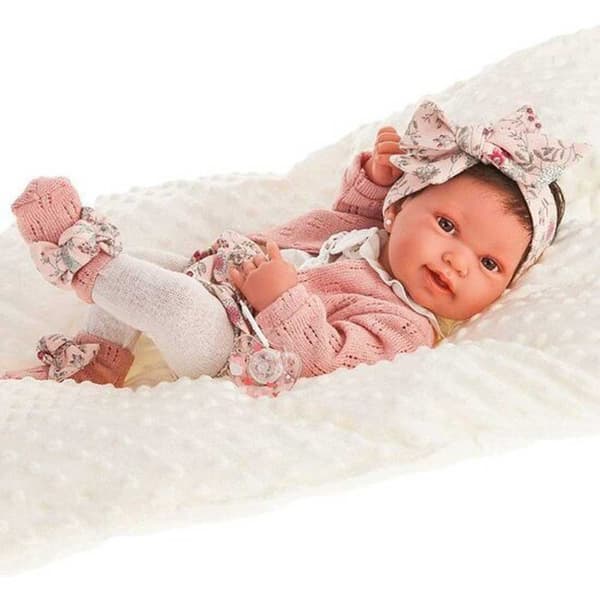 Antonio Juan Nyfødt Dukke 42 Cm Rosa