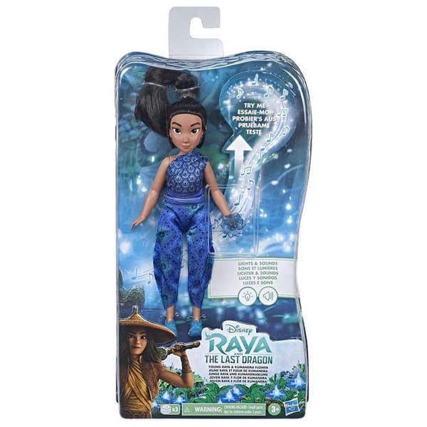 Disney Princess Prinsessat Raya Nuori Raya Ja Kumandra Flower Sininen