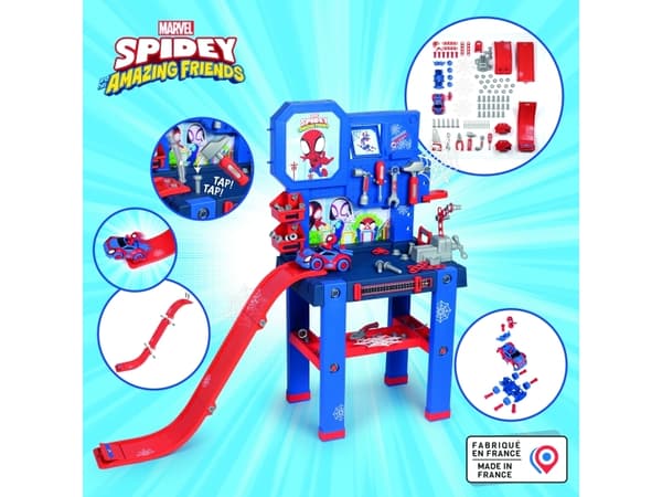 Smoby Spidey Bricolo Verkstad
