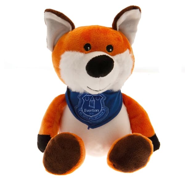 Everton FC Fox Plush Toy Orange/White/Blue One Size