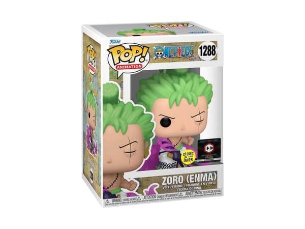 FUNKO POP! Zoro (Enma) (Glow), Collectible figure, Anime & Manga