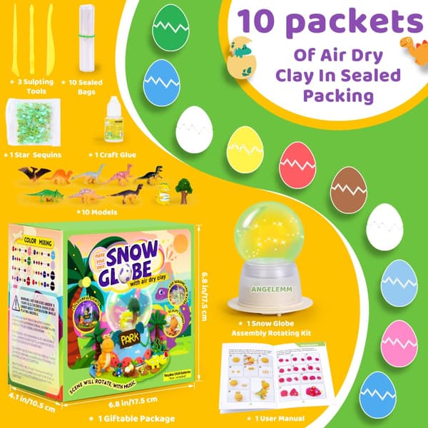 Luo oma maaginen lumipallosi merenneidolla - Play Dough Kit