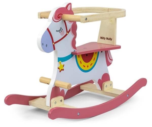 Milly Mally Lucky Horse 12 - vaaleanpunainen