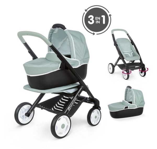 Smoby Maxi-Cos dukkevognssæt 3i1