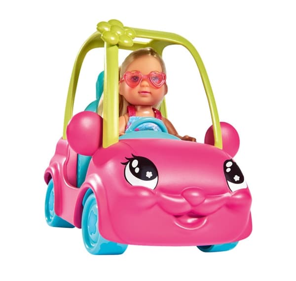 Simba-nukke Evin suloinen auto
