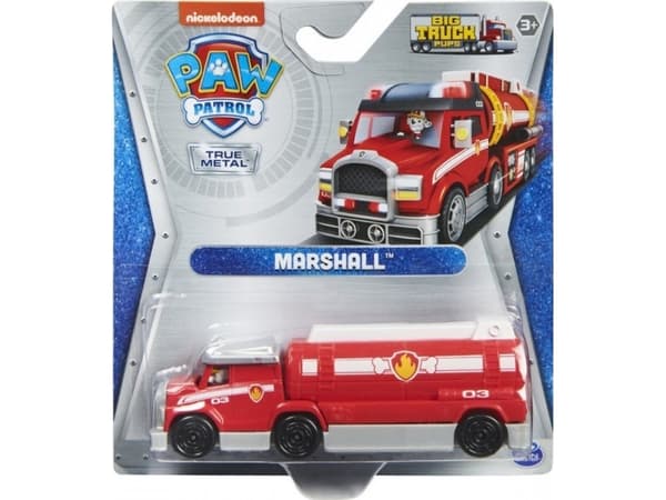 Paw Patrol Big Trucks True Metal Vehicle-Marshall