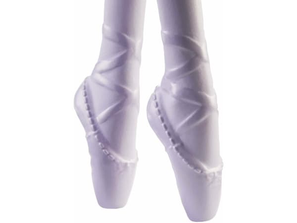 Barbie Barbie-docka GJL61 - ballerinadocka (afroamerikansk) i ballerinadräkt med tutu och spets, leksaker från 3 år