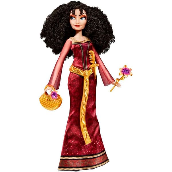 Hasbro Mor Skurke Gothel 28 Cm Disney Dukke Rød