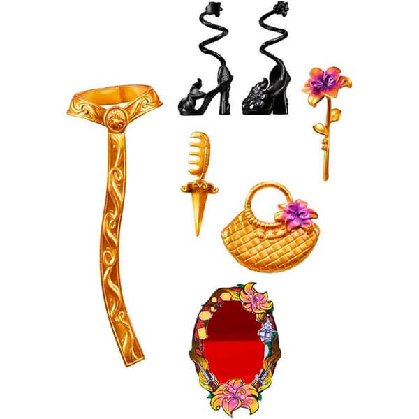 Hasbro Mor Skurke Gothel 28 Cm Disney Dukke Rød