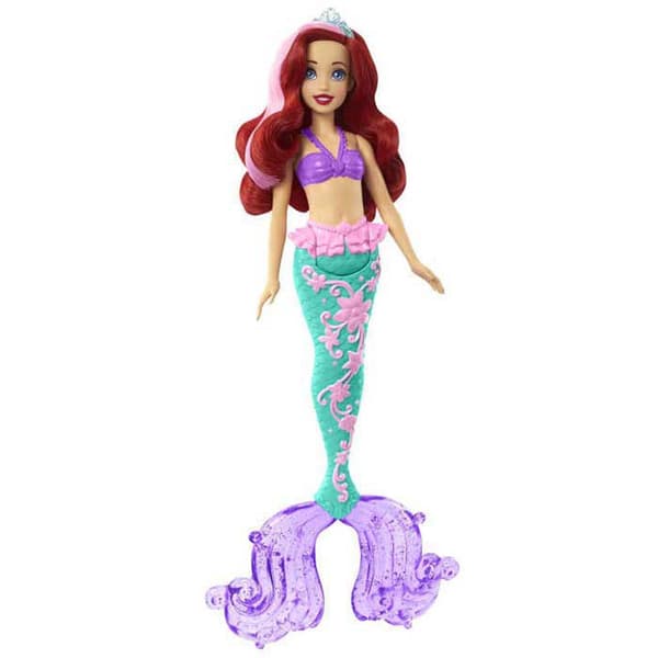 Disney Princess Ariel Förändringar Docka Color Rosa