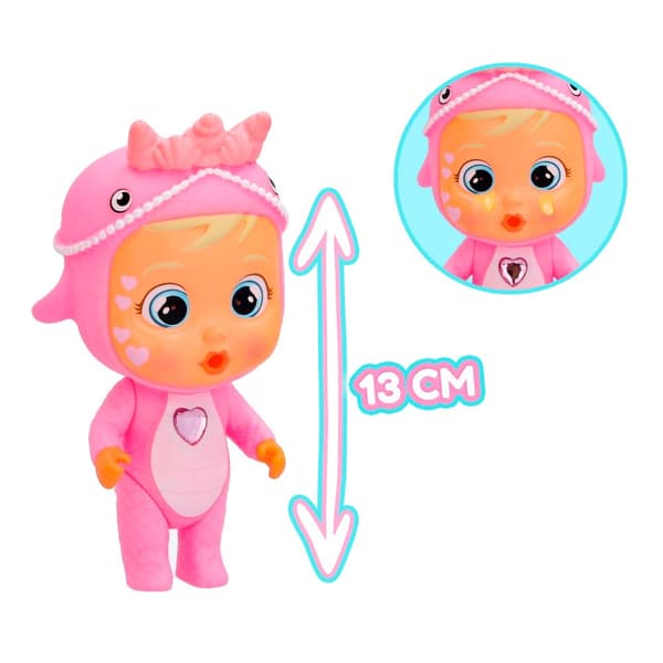 Bebes Llorones Magic Tears+pet Tilbehør Dino 8 Rosa