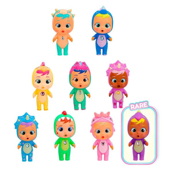 Bebes Llorones Magic Tears+pet Tilbehør Dino 8 Rosa