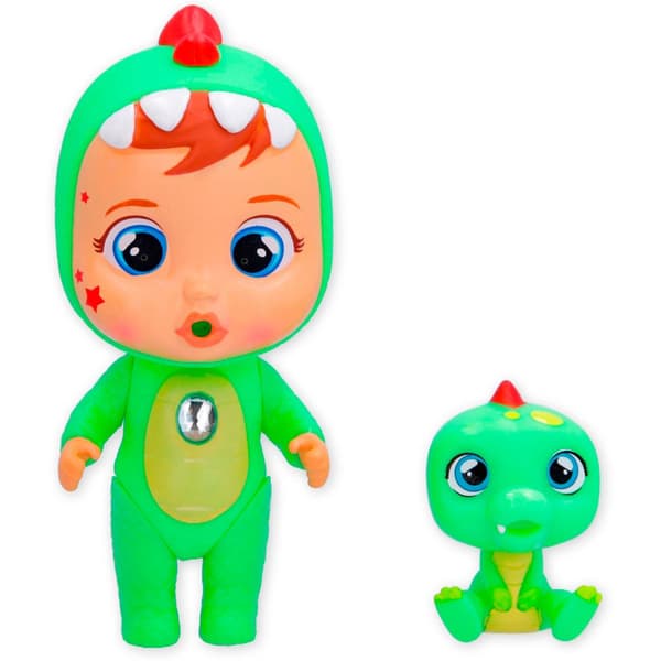 Bebes Llorones Magic Tears+pet Tilbehør Dino 8 Rosa