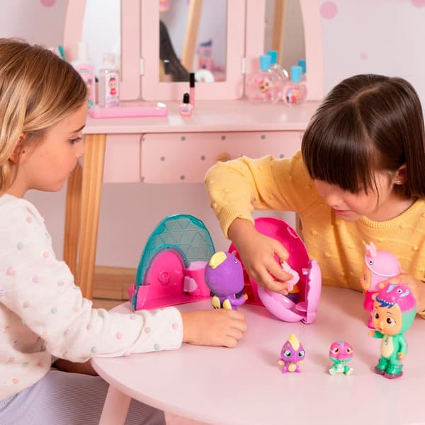 Bebes Llorones Magic Tears+pet Tilbehør Dino 8 Rosa