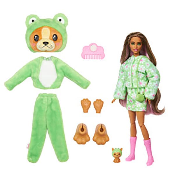 Barbie Serie Hundefrøkostumedukke Cutie Reveal Rosa
