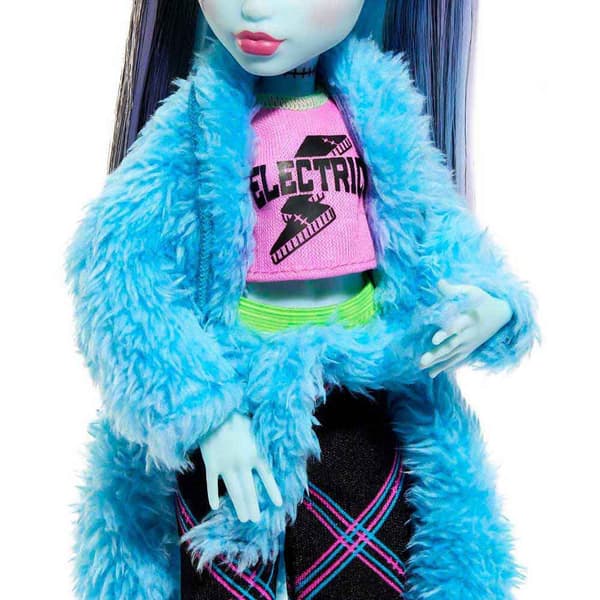 Monster High Pyjamasparty Dukke Frankie Stein Flerfarvet