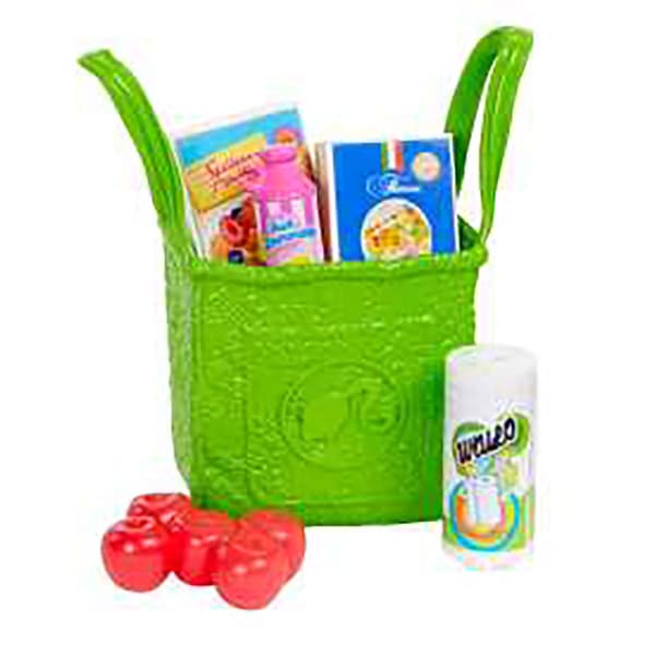 Barbie Ja Ultimate Kitchen Pantry-leikkisetti. Jossa On Yli 25 Kappaletta Nukke Pinkki