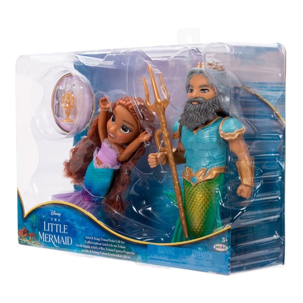 Jakks Pacific Nukke Ariel Triton 15 Cm Monivärinen
