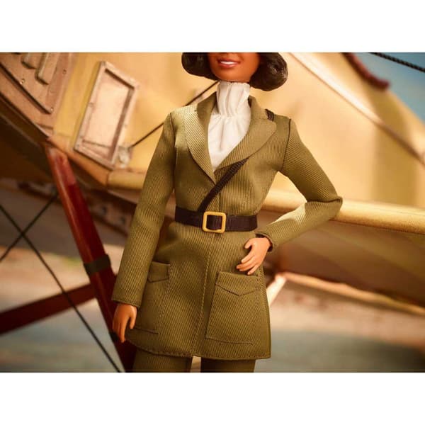 Barbie Kollektion ´´women Who Inspire´´ Bessie Coleman Doll Signature Grøn