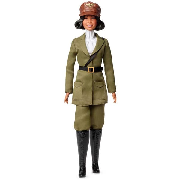 Barbie Kollektion ´´women Who Inspire´´ Bessie Coleman Doll Signature Grøn