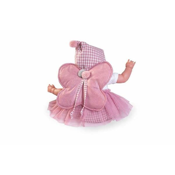 MuÑecas Antonio Juan Doll My First Reborn Berta Mariposa Rosa