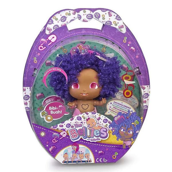 Famosa Lockigt Hår The Bellies Bibi-buah Afro Lila