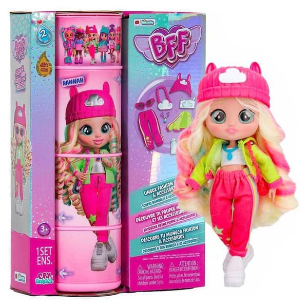 Toy Planet Itke Vauvat Bebes Llorones Bff Hannah Pinkki
