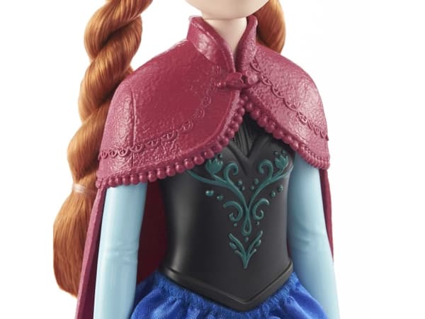 Disney Frozen HMJ43, Motedukke, Hunkjønn, 3 år, Jente, 323,9 mm, Flerfarget