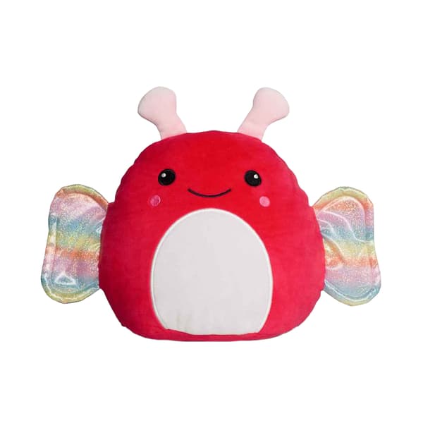 Mumbles Squidgy Butterfly Plush Toy Pink One Size