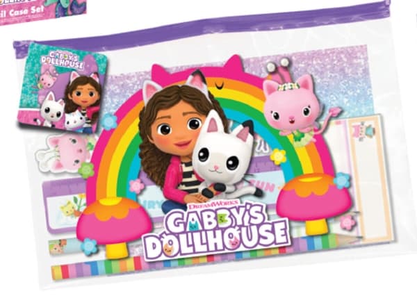 Gabby's Dollhouse Pencil Case Set