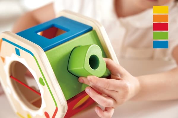 Hape Color Matching And Shape Sorting Box
