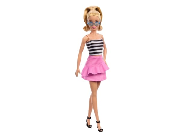 Barbie Fashionista Doll B&W Classic Dress