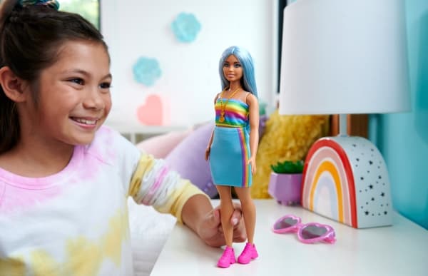 Barbie Fashionistas Doll, Fashion doll, Female, 3 yr(s), Girl, 298 mm, Multicolour