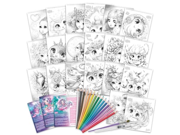Nebulous Stars Nebulous Star Watercoloring Book Set