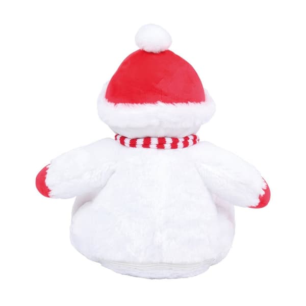 Mumbles Zipped Snowman Plush Toy