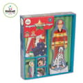 Miniatyrbild 3 av 4: KIDKRAFT Magnetic Dress Up Doll - Brady