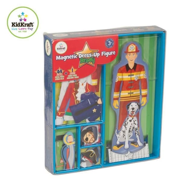 KIDKRAFT Magnetic Dress Up Doll - Brady