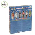 Miniatyrbild 4 av 4: KIDKRAFT Magnetic Dress Up Doll - Brady