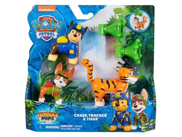 Paw Patrol Jungle Hero Pup - Chase & Tracker