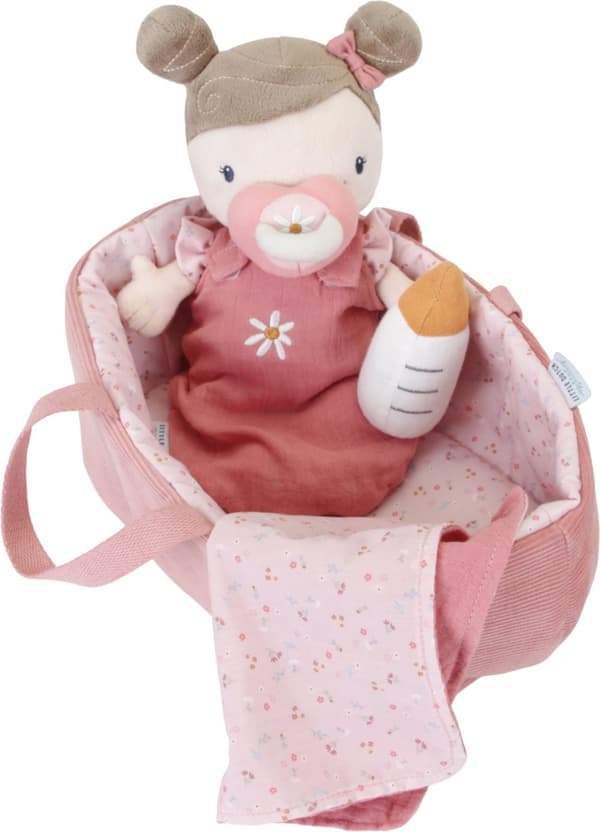 Little Dutch Rosa - Babydukke i veske