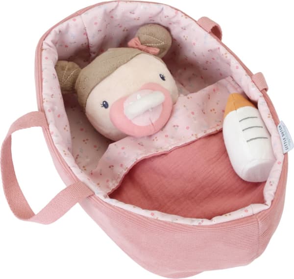 Little Dutch Rosa - Babydukke i veske
