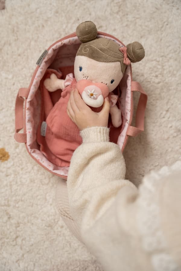 Little Dutch Rosa - Babydukke i veske
