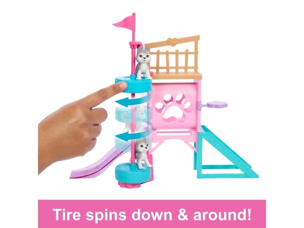 Barbie Stacie Puppy Playground Playset