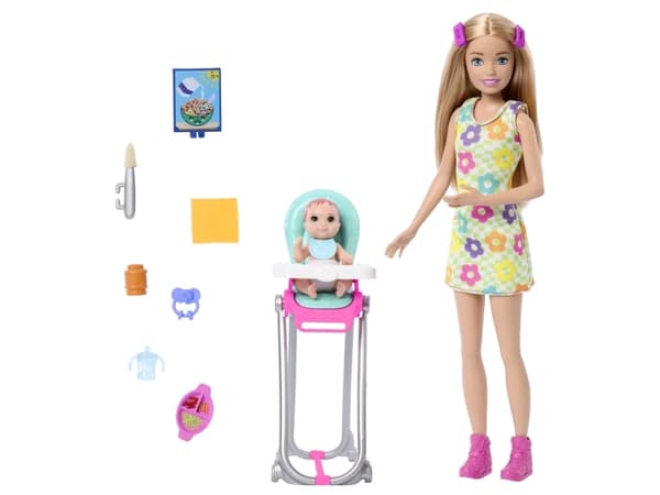 Barbie Skipper Babysitters Inc. Skipper Babysitters Inc Dolls & Playset, Motedukke, Jente, 3 år, Jente, 254 mm, Flerfarget