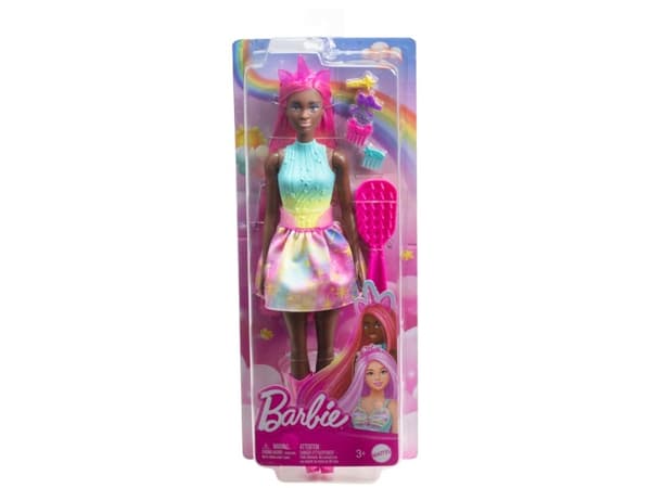 Mattel Barbie Doll Unicorn Doll Langt hår HRR01
