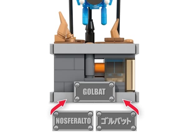 MEGA Pokemon Golbat liikkeen kanssa asettaa Mini HTH72 s6 MATTEL
